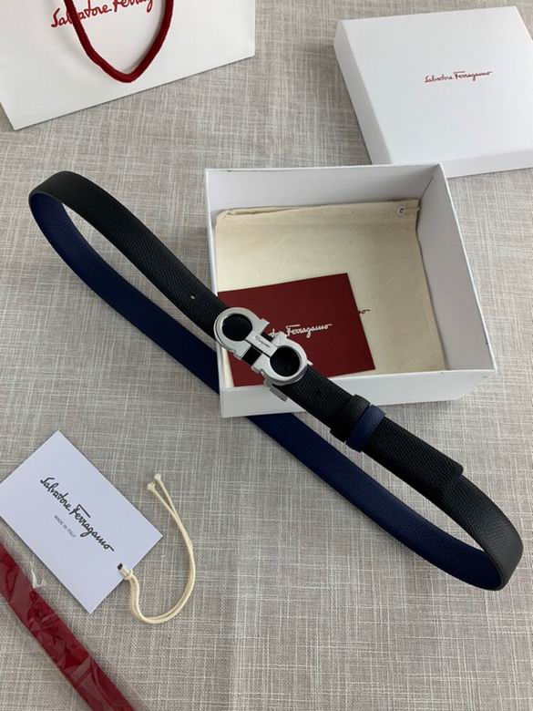 Ferragamo Belt 25mmx95x110cm 7D  (112)