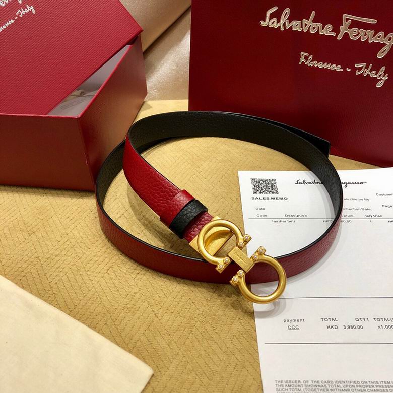 Ferragamo Belt 25mmx95x110cm 7D  (32)