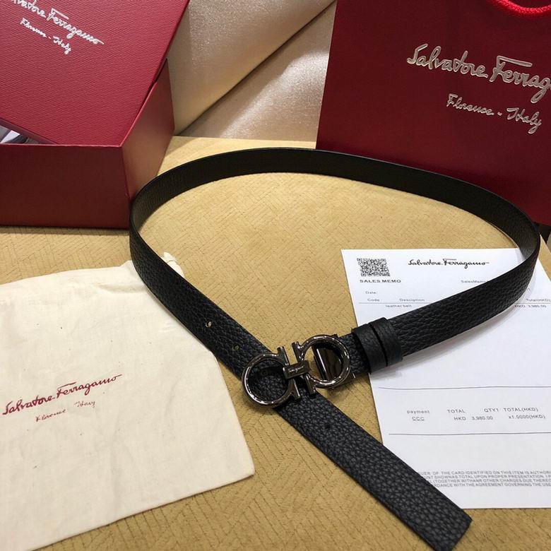 Ferragamo Belt 25mmx95x110cm 7D  (43)