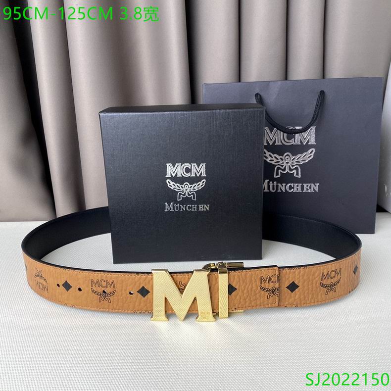 MCM Belt 38mmX95-125cm 7D (38)