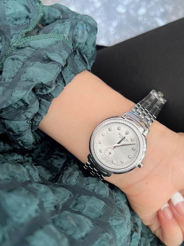 Rolex women 36.8X7mm 090933 (11)