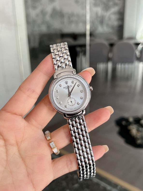 Rolex women 36.8X7mm 090933 (15)