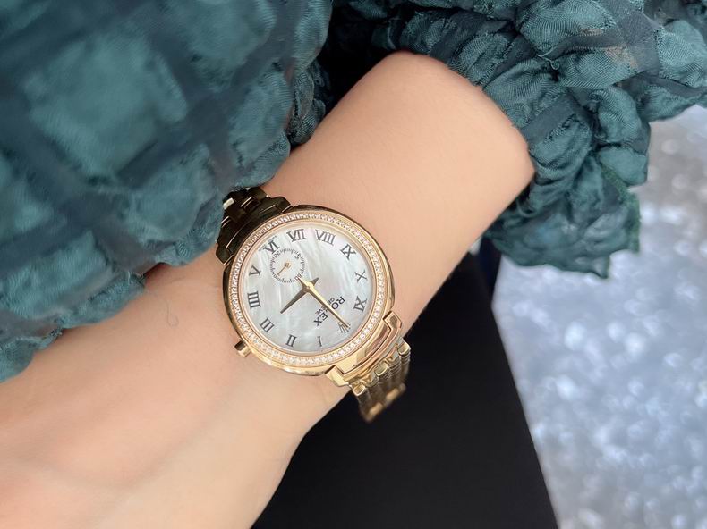 Rolex women 36.8X7mm 090933 (6)