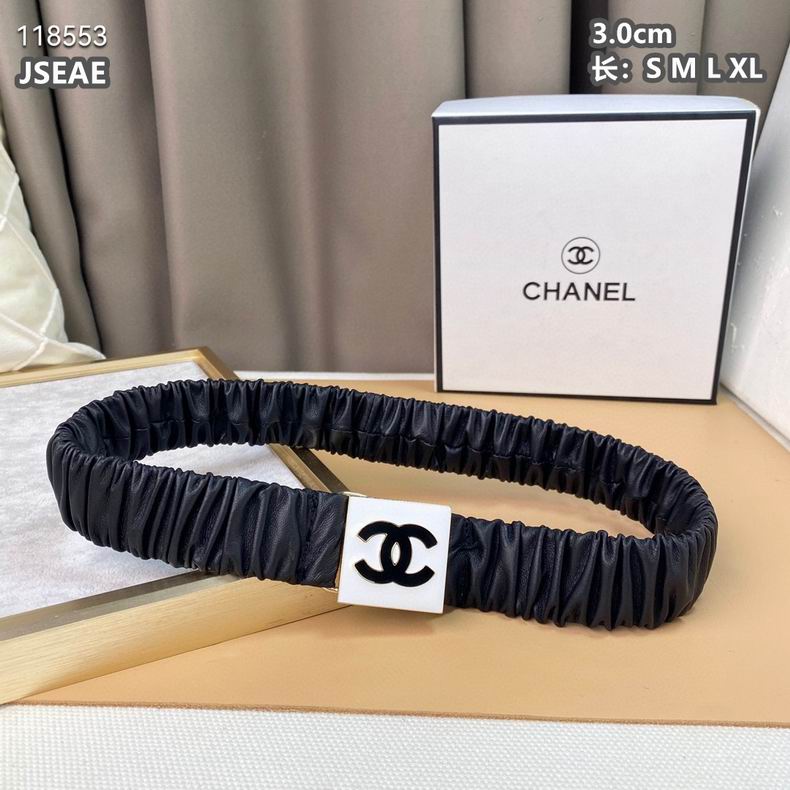 Chanel belt弹力带 30mm-S-XL 8L (12)