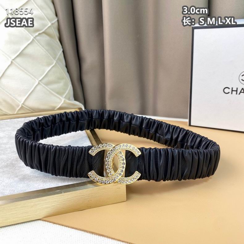 Chanel belt弹力带 30mm-S-XL 8L (17)