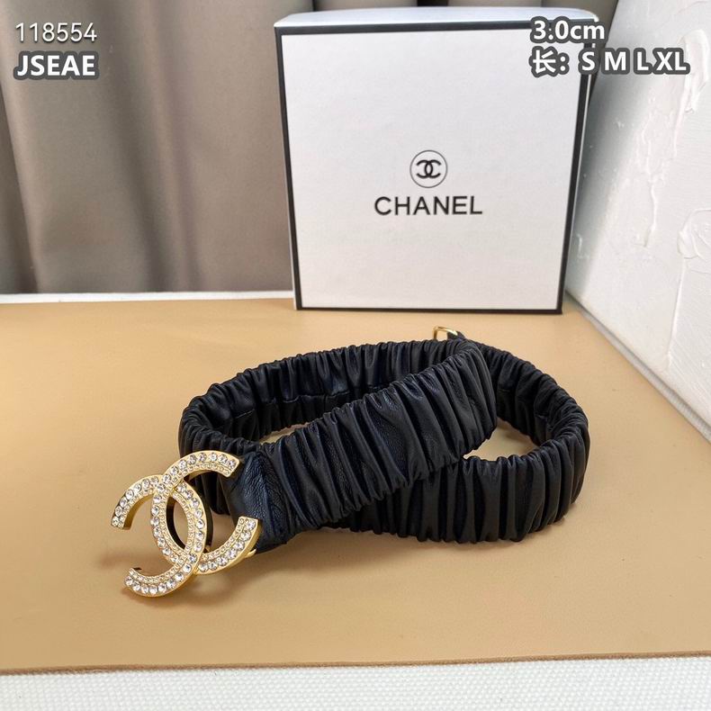 Chanel belt弹力带 30mm-S-XL 8L (20)