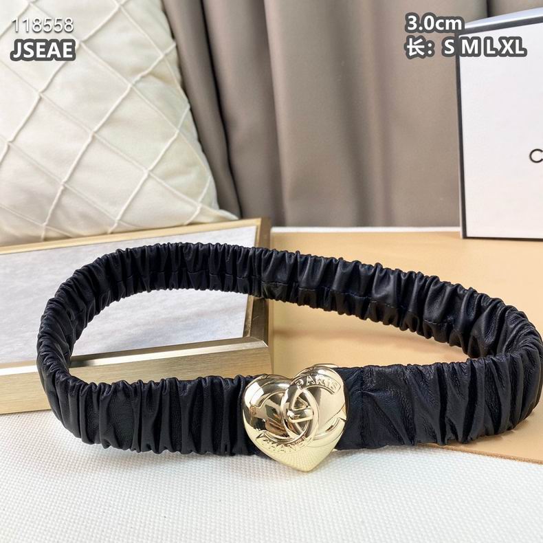 Chanel belt弹力带 30mm-S-XL 8L (30)