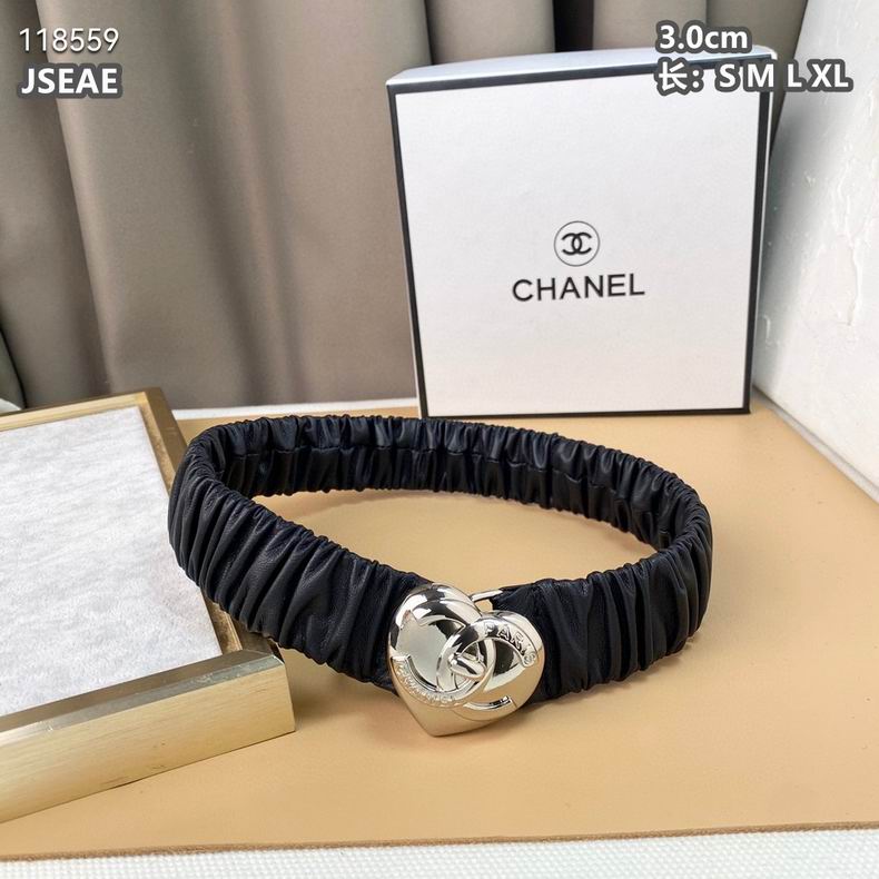 Chanel belt弹力带 30mm-S-XL 8L (34)