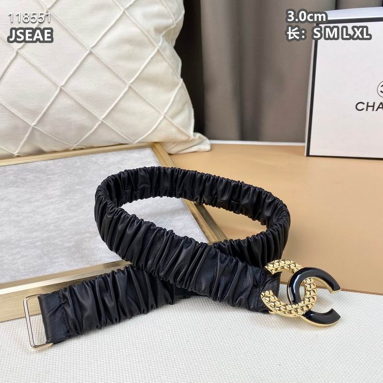 Chanel belt弹力带 30mm-S-XL 8L (4)