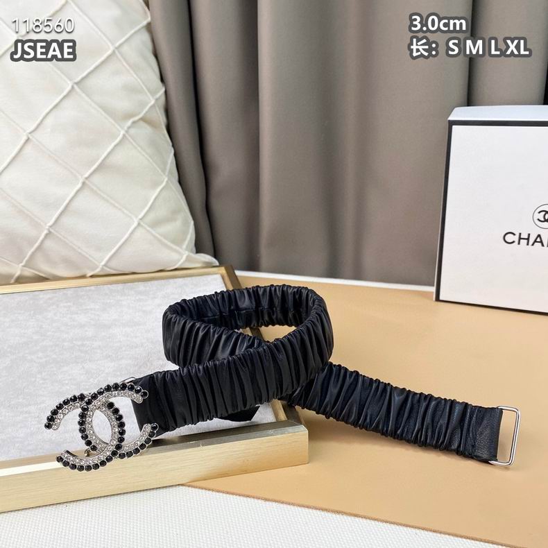 Chanel belt弹力带 30mm-S-XL 8L (40)