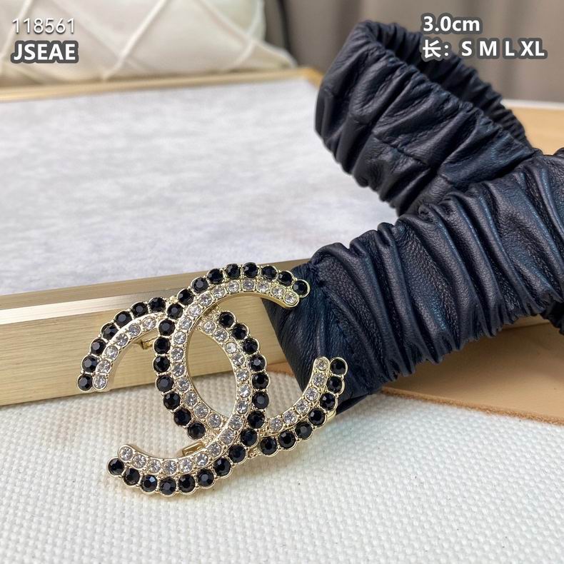 Chanel belt弹力带 30mm-S-XL 8L (44)