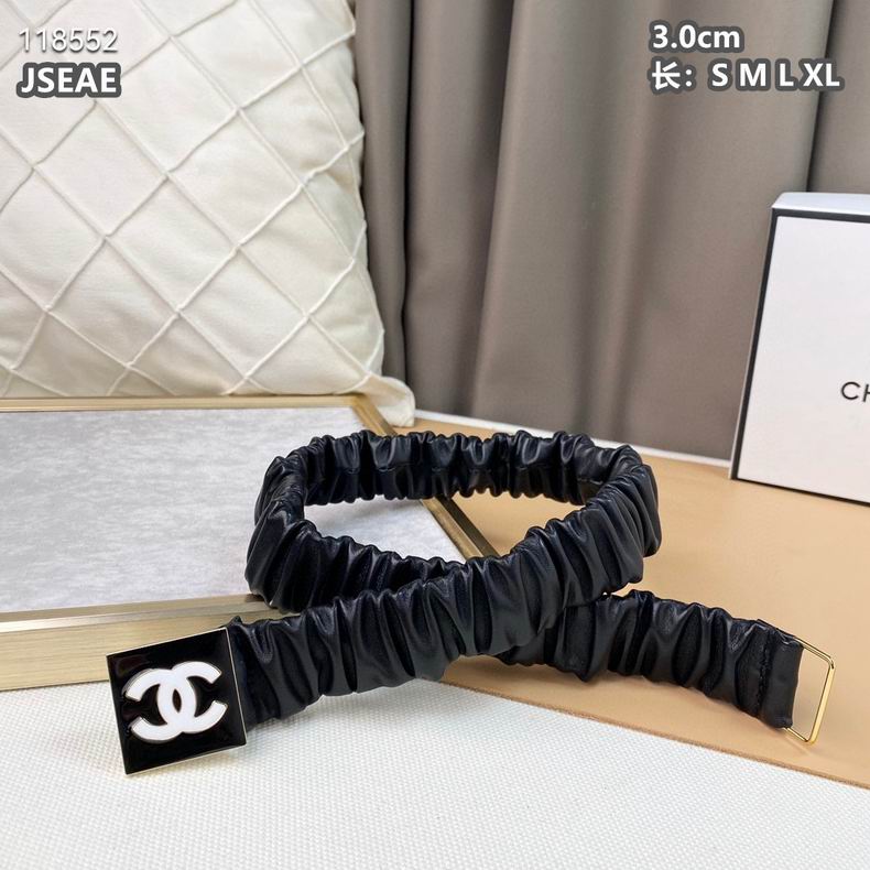 Chanel belt弹力带 30mm-S-XL 8L (6)