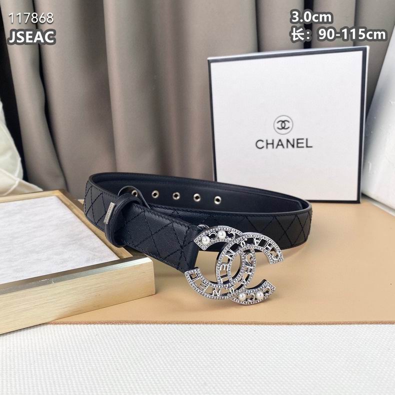 Chanel belt 30mmX90-115cm 8L (2)