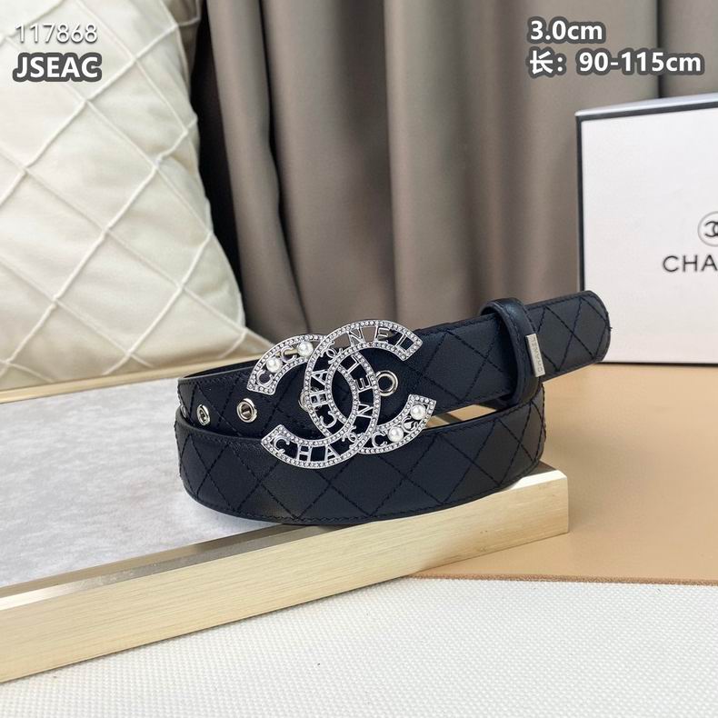 Chanel belt 30mmX90-115cm 8L (3)