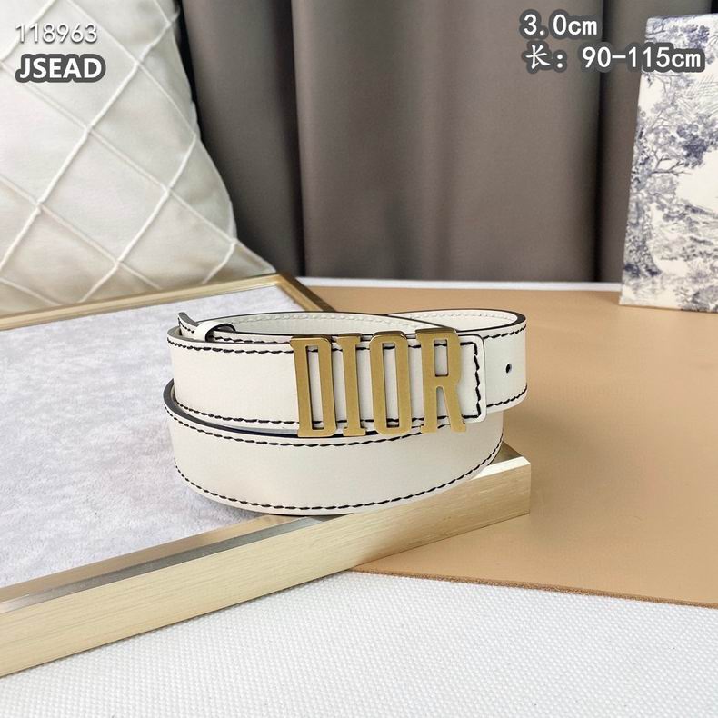 Dior belt 30mmX90-115cm 8L (30)