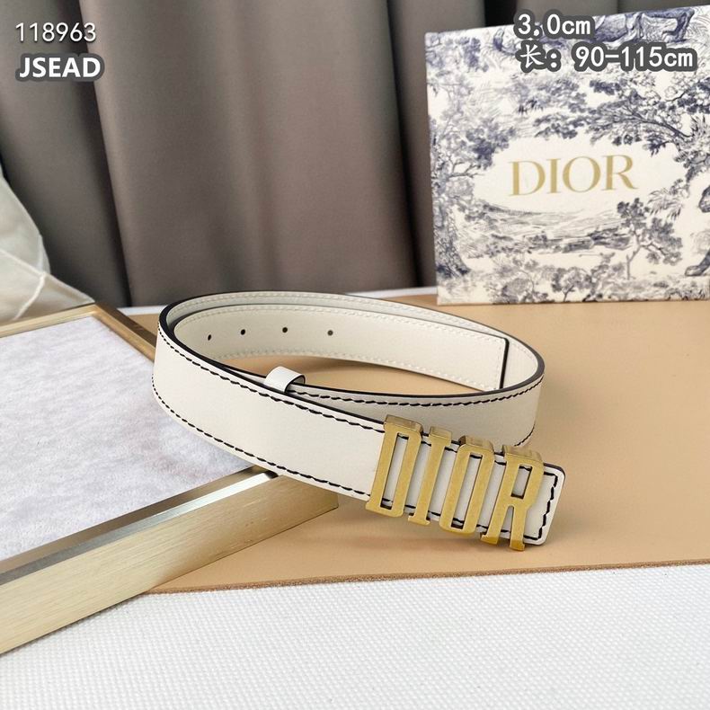 Dior belt 30mmX90-115cm 8L (31)