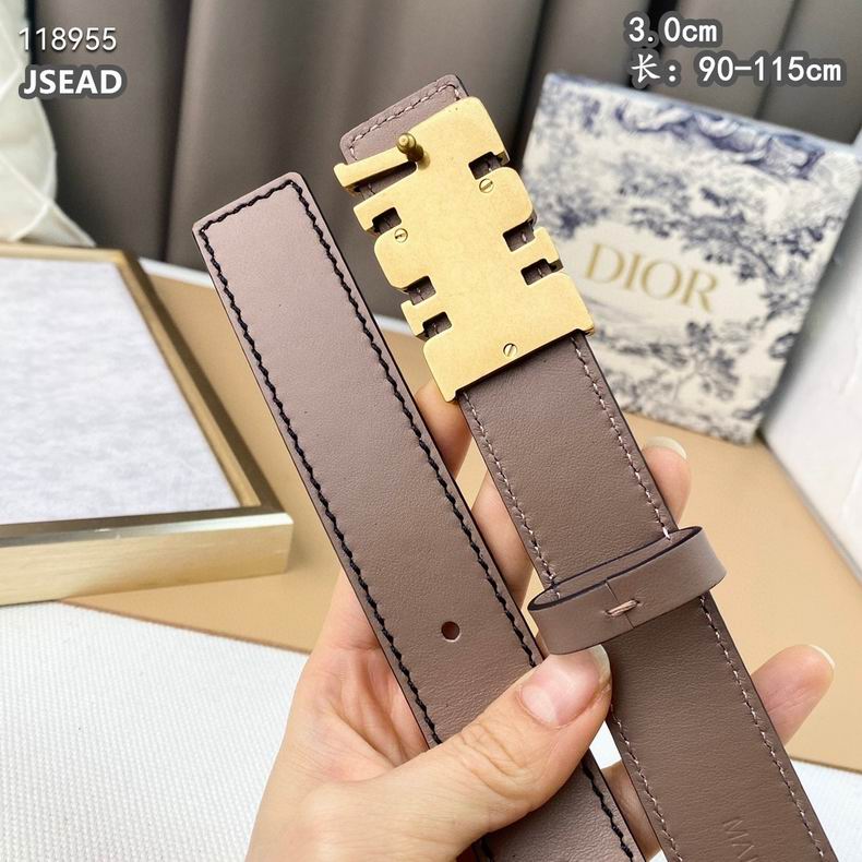 Dior belt 30mmX90-115cm 8L (4)