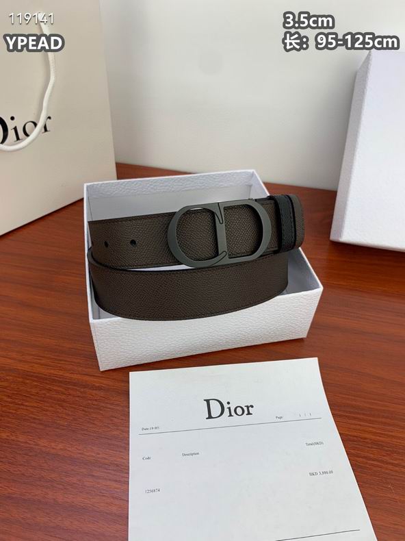 Dior belt 35mmX95-125cm 8L (36)