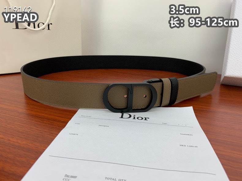 Dior belt 35mmX95-125cm 8L (42)