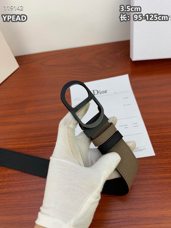 Dior belt 35mmX95-125cm 8L (43)