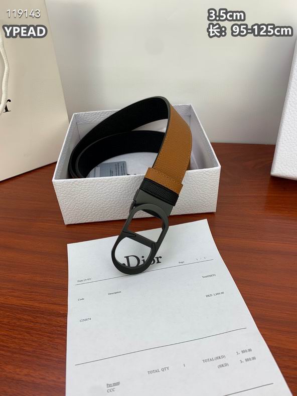 Dior belt 35mmX95-125cm 8L (50)