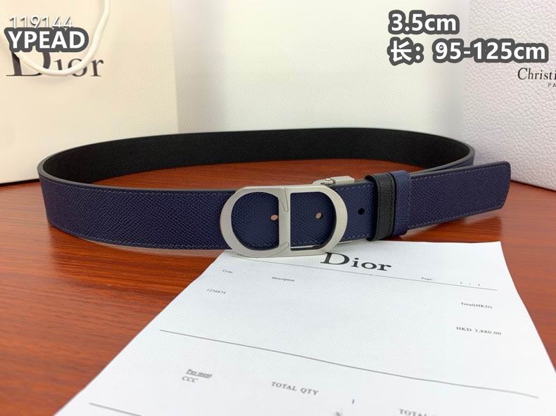 Dior belt 35mmX95-125cm 8L (55)