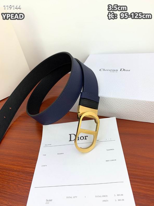 Dior belt 35mmX95-125cm 8L (61)
