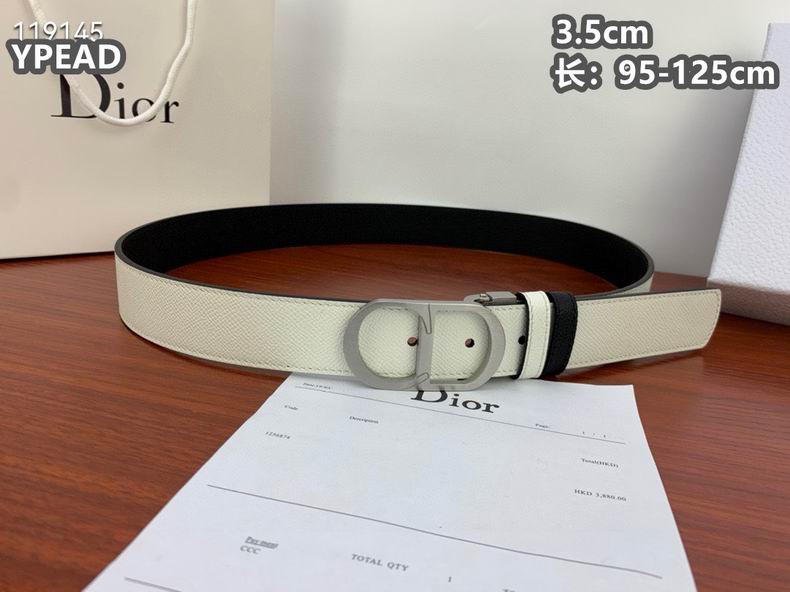 Dior belt 35mmX95-125cm 8L (66)