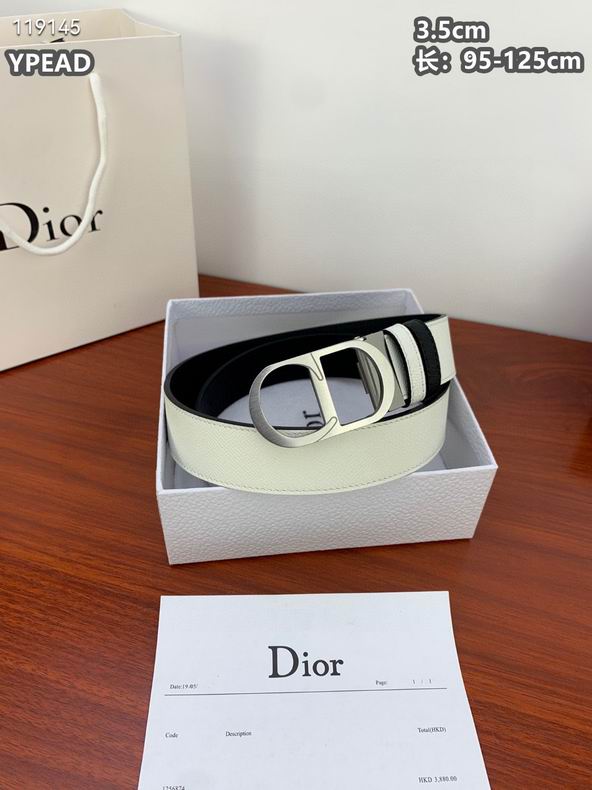 Dior belt 35mmX95-125cm 8L (68)