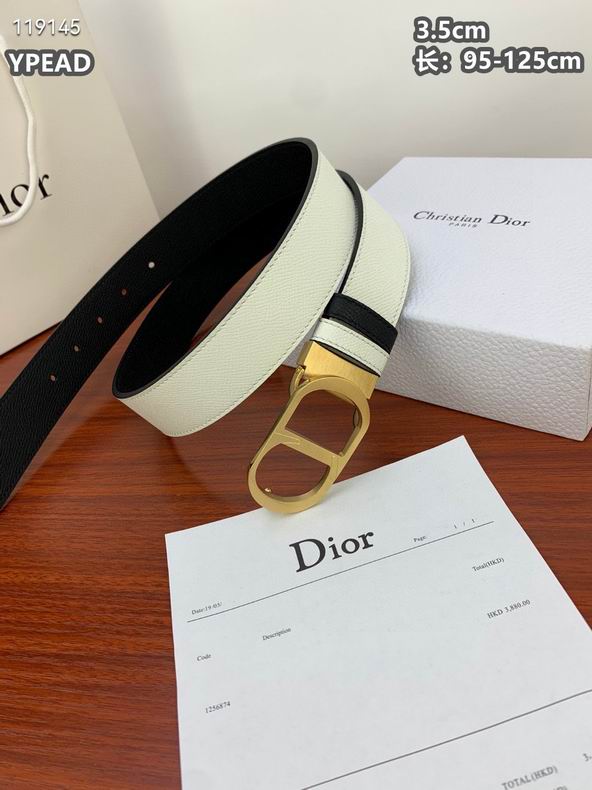 Dior belt 35mmX95-125cm 8L (70)