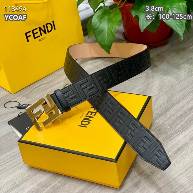 Fendi belt 38mmX100-125cm 8L (1)