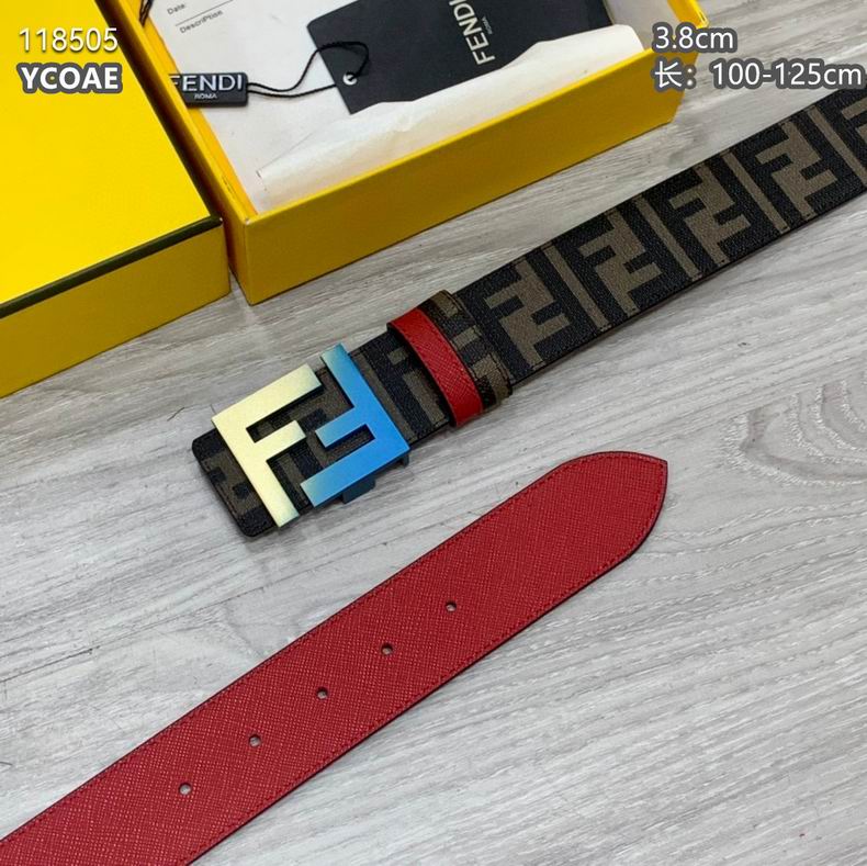 Fendi belt 38mmX100-125cm 8L (15)