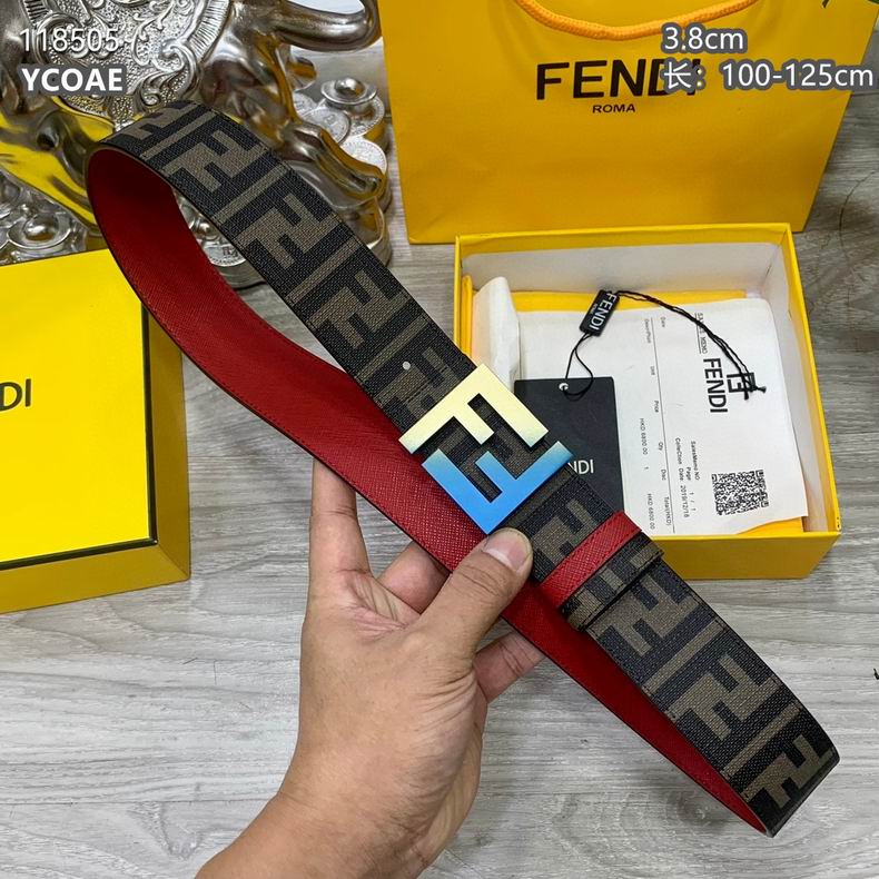 Fendi belt 38mmX100-125cm 8L (17)