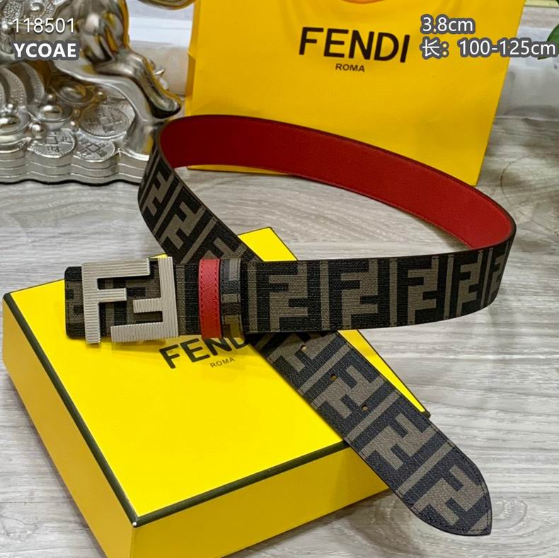 Fendi belt 38mmX100-125cm 8L (2)
