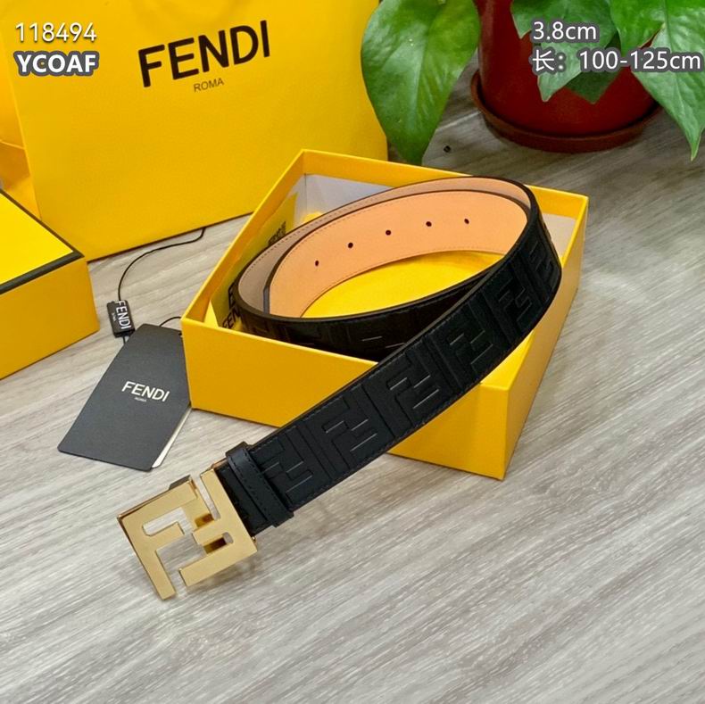 Fendi belt 38mmX100-125cm 8L (2)