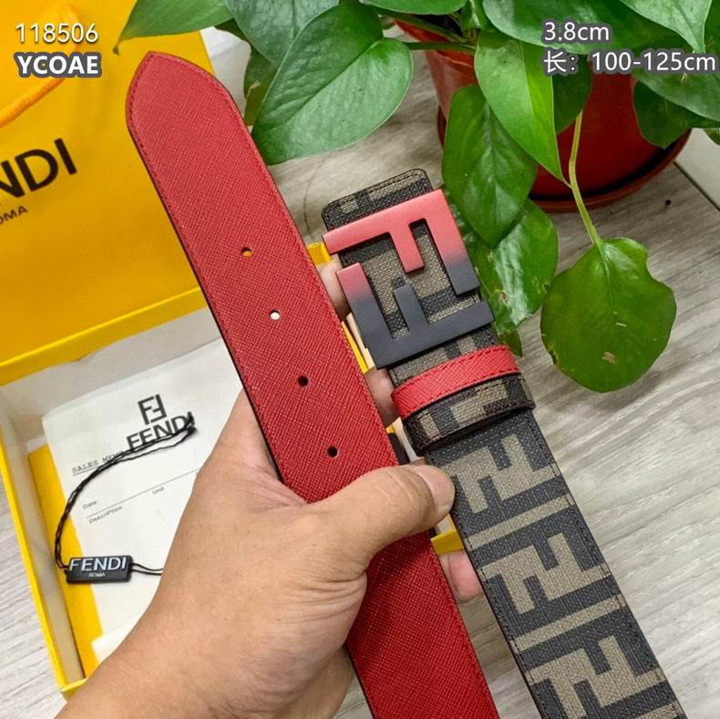 Fendi belt 38mmX100-125cm 8L (21)
