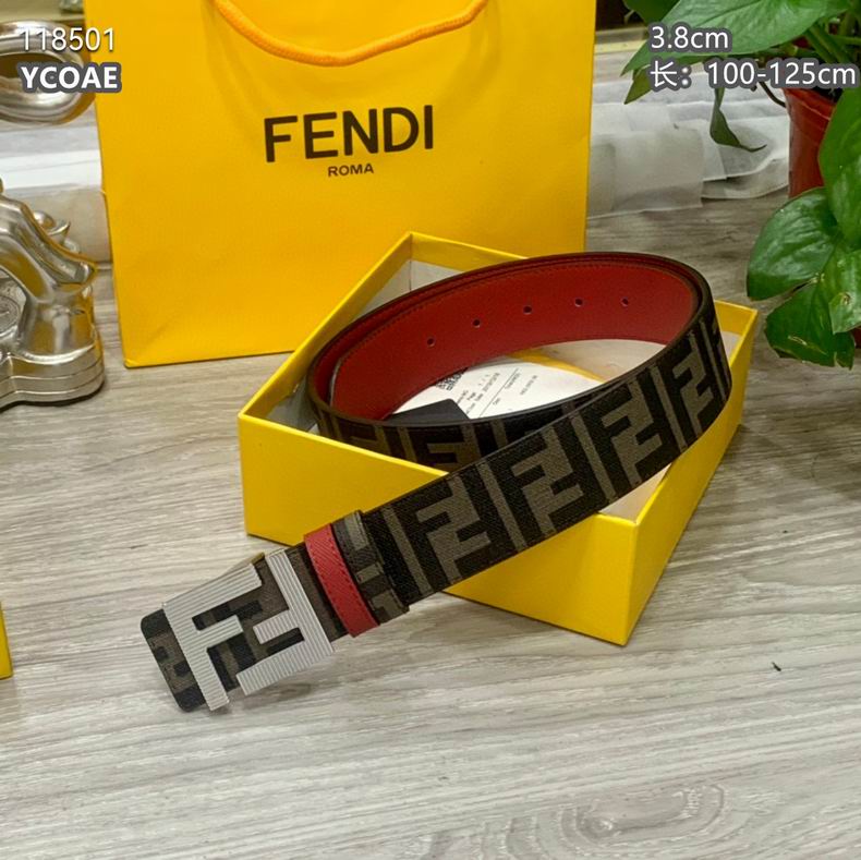 Fendi belt 38mmX100-125cm 8L (4)