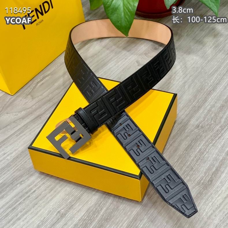 Fendi belt 38mmX100-125cm 8L (6)
