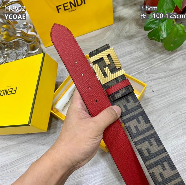 Fendi belt 38mmX100-125cm 8L (9)