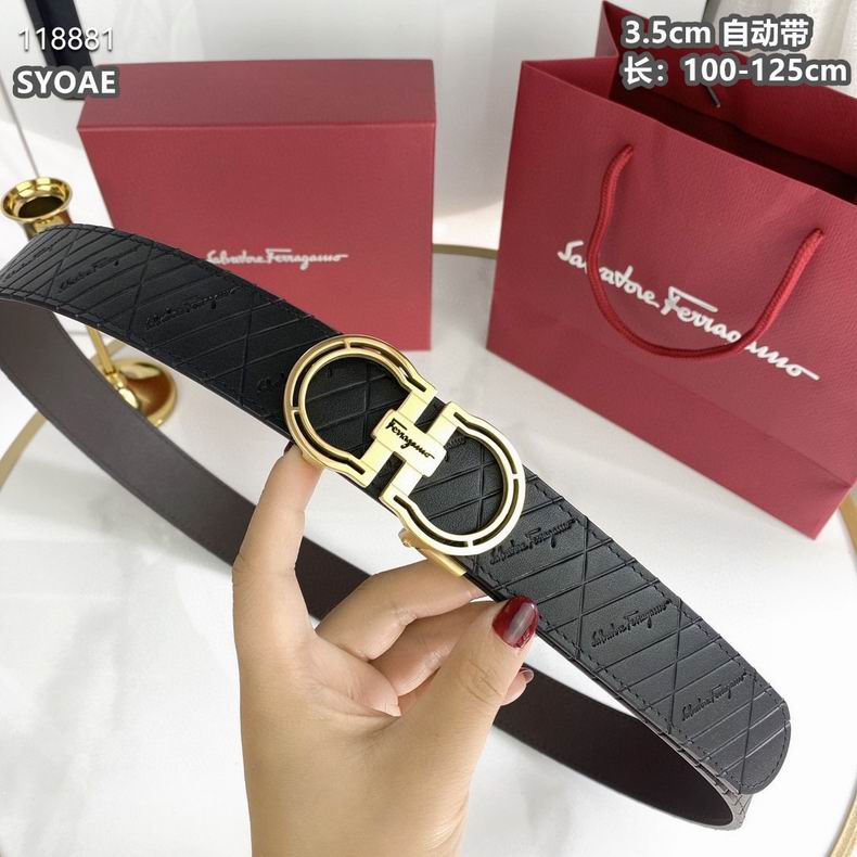Ferragamo belt自动带 35mmX100-125cm 8L (11)