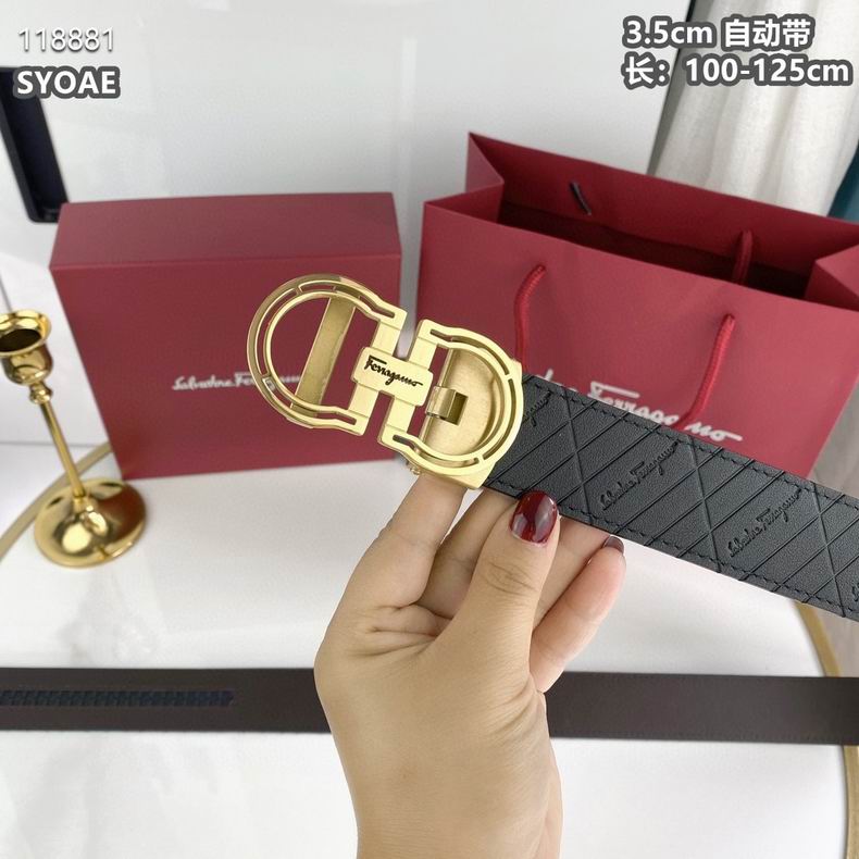 Ferragamo belt自动带 35mmX100-125cm 8L (13)