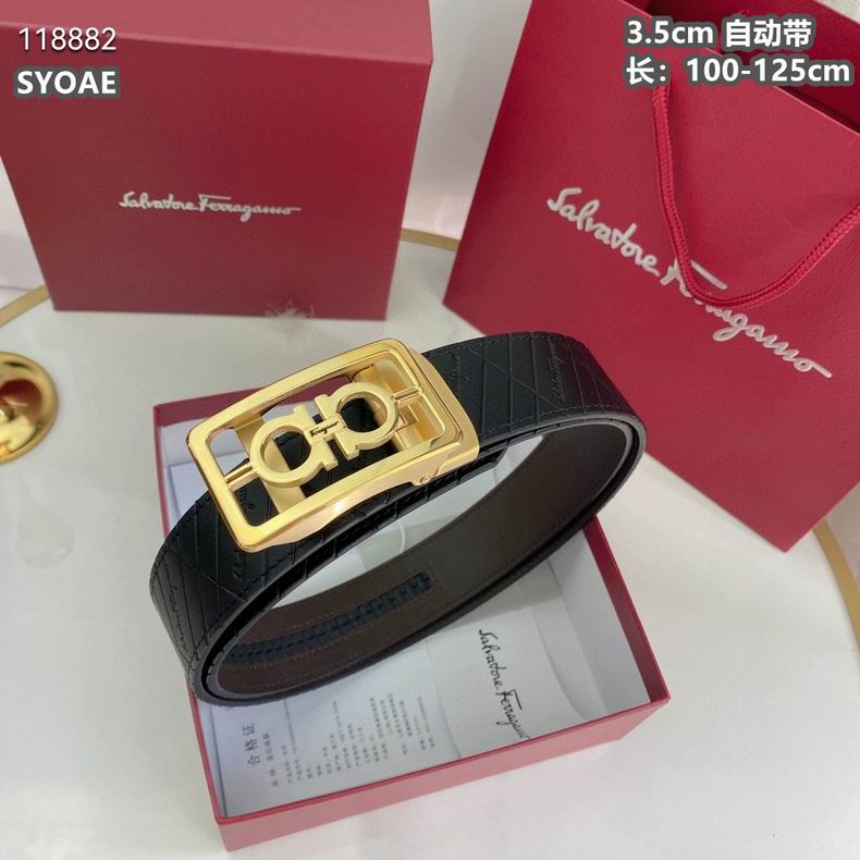 Ferragamo belt自动带 35mmX100-125cm 8L (16)