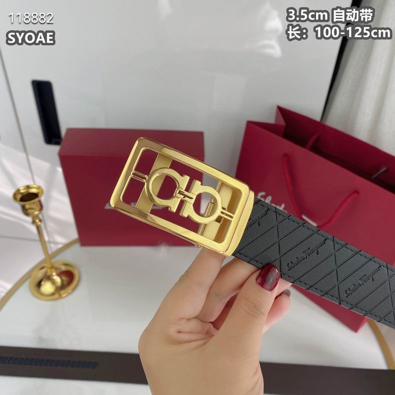 Ferragamo belt自动带 35mmX100-125cm 8L (17)