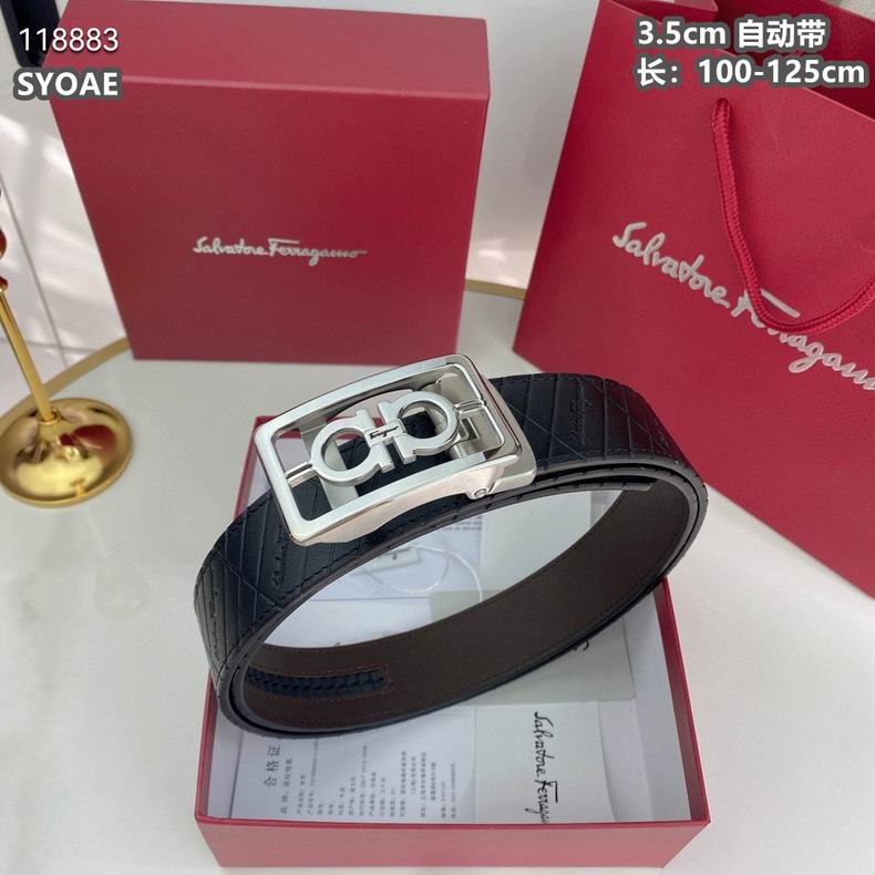 Ferragamo belt自动带 35mmX100-125cm 8L (20)