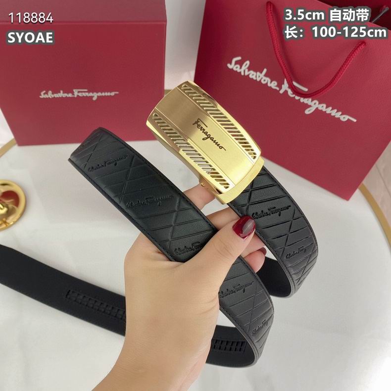 Ferragamo belt自动带 35mmX100-125cm 8L (23)