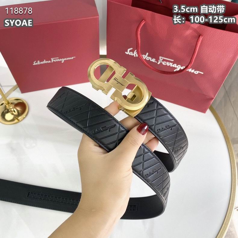 Ferragamo belt自动带 35mmX100-125cm 8L (5)