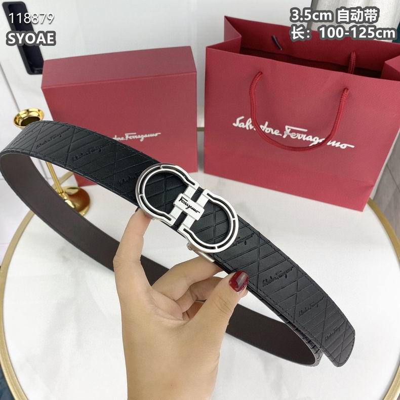Ferragamo belt自动带 35mmX100-125cm 8L (7)