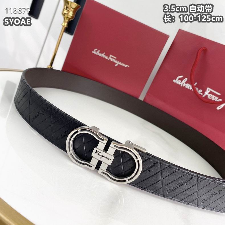 Ferragamo belt自动带 35mmX100-125cm 8L (9)