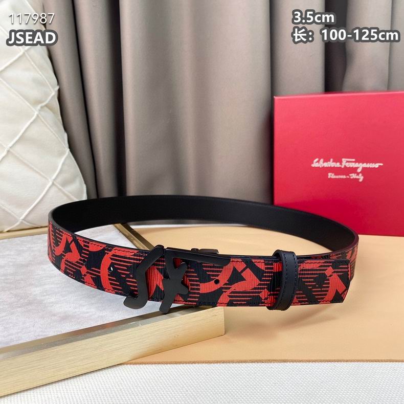 Ferragamo belt 35mmX100-125cm 8L (1)