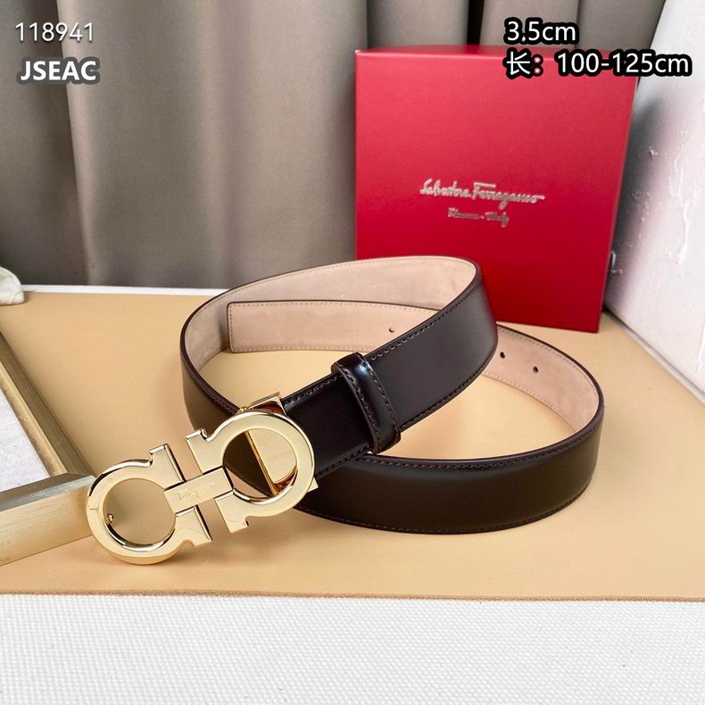 Ferragamo belt 35mmX100-125cm 8L (24)